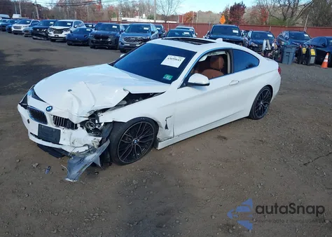 2015 BMW 428I xDrive из США, поврежденный, VIN WBA3N5C53FK197811